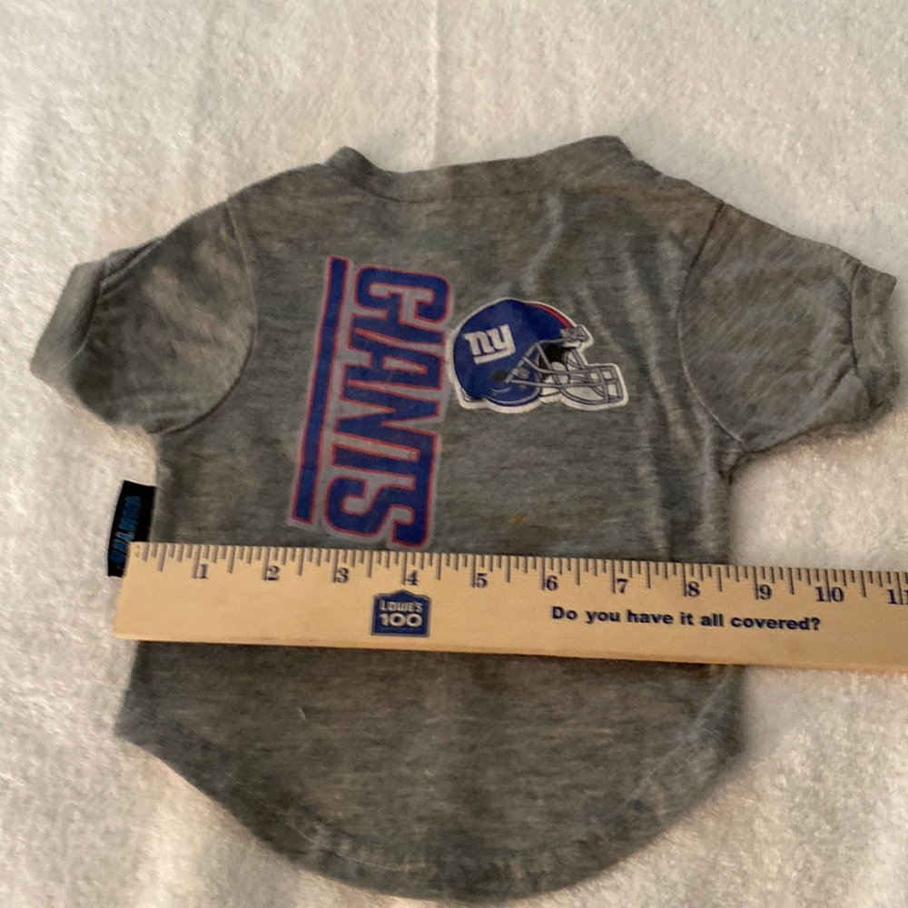 New York Giants pet football 🏈 shirt